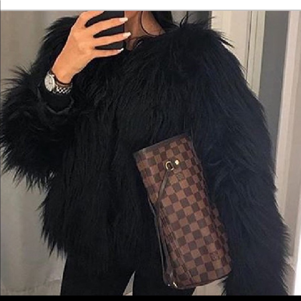 Fluffy jacket